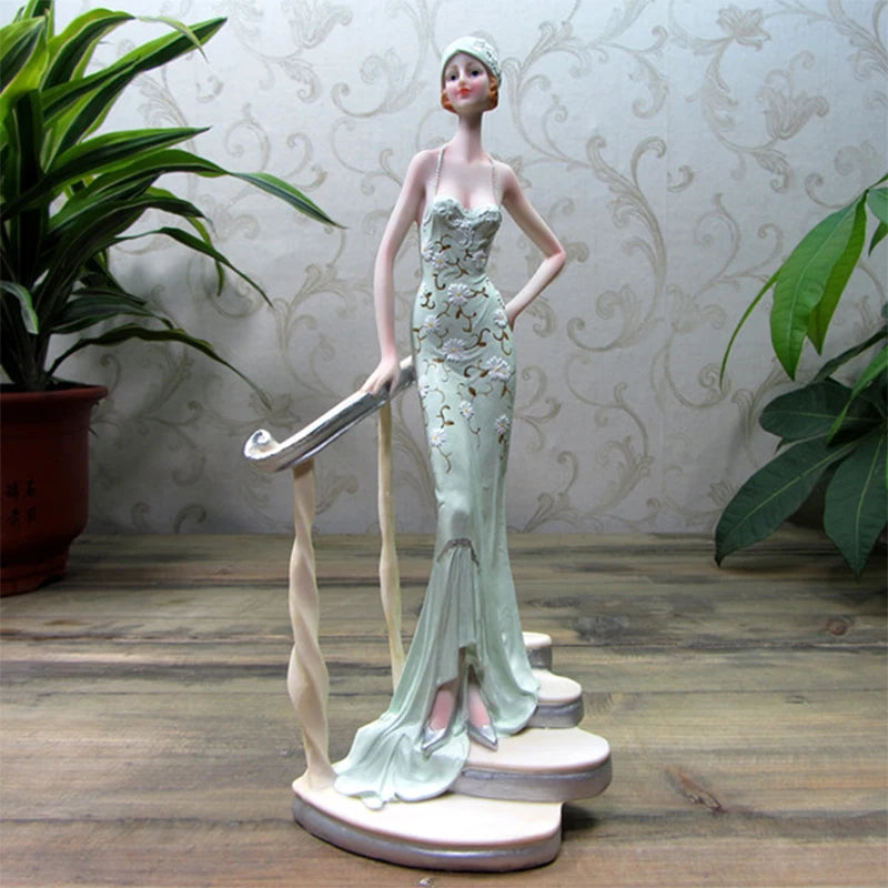 European Character Girl Beauty Resin Ornaments £44.99