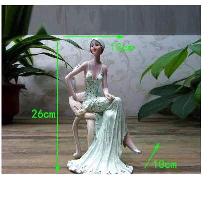 European Character Girl Beauty Resin Ornaments £44.99
