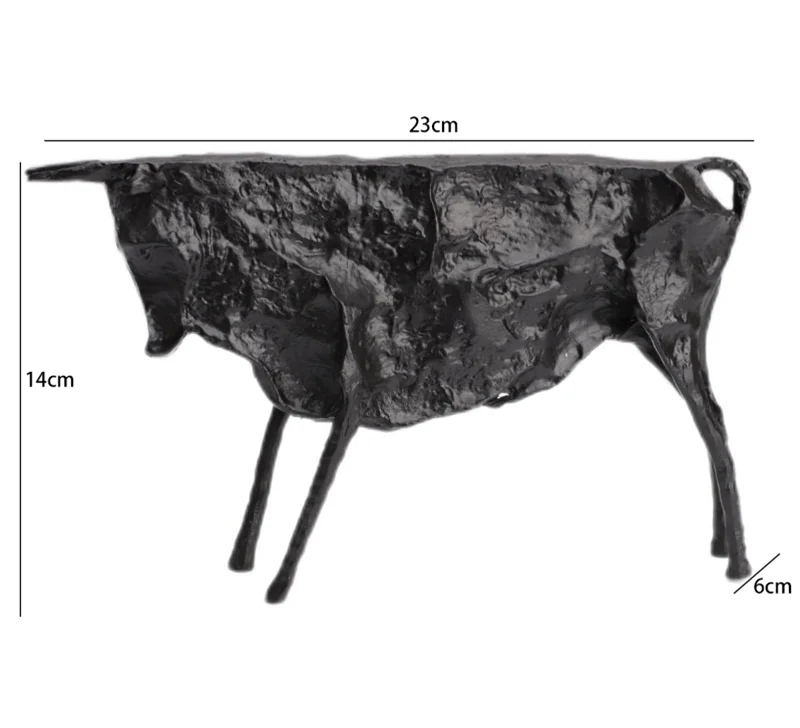 Famous Abstract Bronze Bull Sculpture £47.99