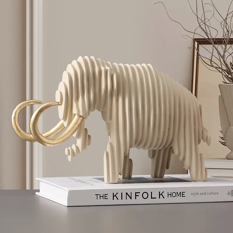 Creative Mammoth Resin Bull Sculpture £46.99 - £66.99