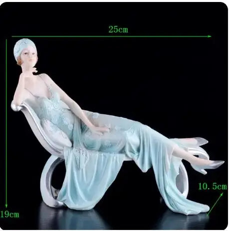 European Character Girl Beauty Resin Ornaments £44.99