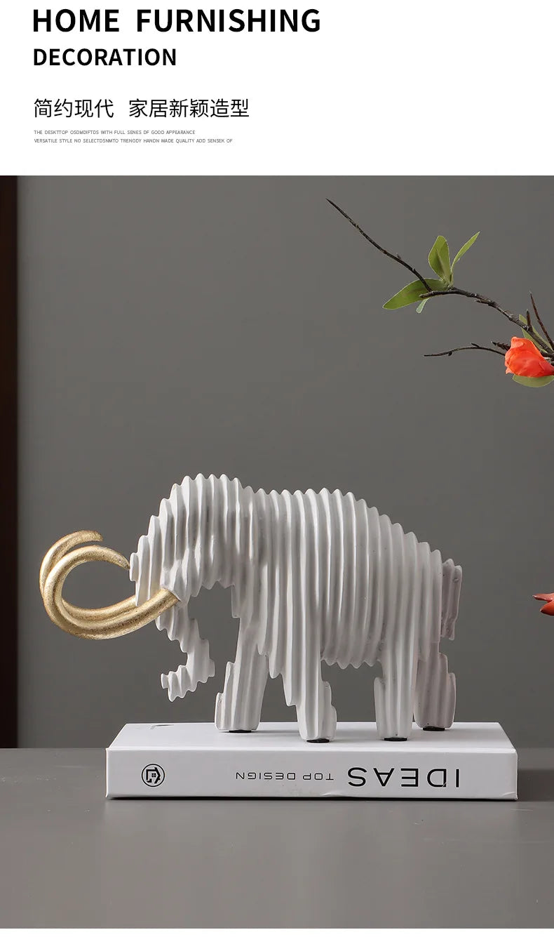 Creative Mammoth Resin Bull Sculpture £46.99 - £66.99