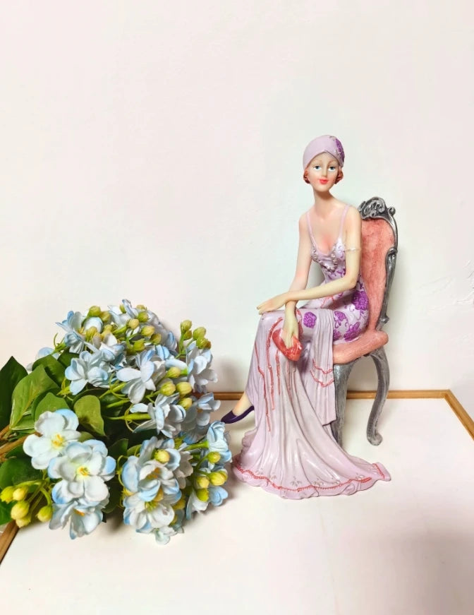 European Character Girl Beauty Resin Ornaments £44.99